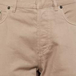 Pre Owned Dior Dusty Rose Denim Regular Fit Jeans M/Waist 33"