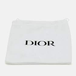 Pre Owned Dior Cream Insect Print Cotton & Silk Midi Dress M