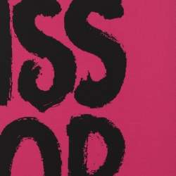 Pre Owned تنورة ديور ميني جيرسي وردي بطباعة مس ديور مقاس صغير