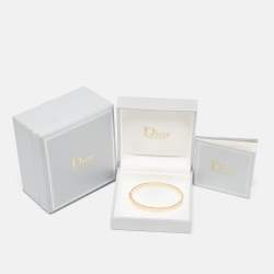 Dior Gem Dior 18k Yellow Gold Bracelet 15.5 