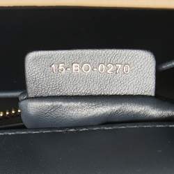 Dior Pale Gold Micro Cannage Patent Leather 30 Montaigne Flap Chain Bag