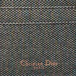 Pre Owned Dior Multicolor Leather Lady Dior Card Holder