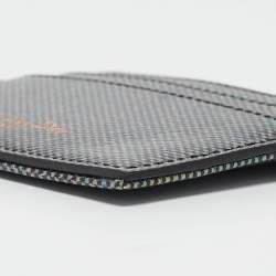 Pre Owned Dior Multicolor Leather Lady Dior Card Holder