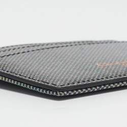 Pre Owned Dior Multicolor Leather Lady Dior Card Holder