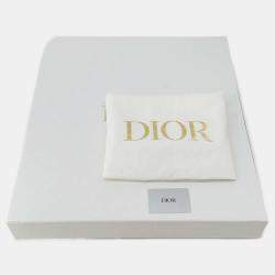 Pre Owned Dior Navy Blue/White Reverse Toile de Jouy Canvas Book Tote Bag