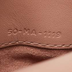 Pre Owned Dior Beige Ultra Matte Leather Saddle Convertible Belt Bag