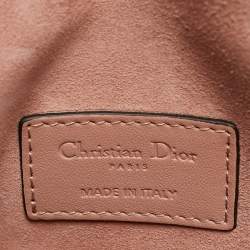 Pre Owned Dior Beige Ultra Matte Leather Saddle Convertible Belt Bag