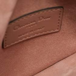 Pre Owned Dior Beige Ultra Matte Leather Saddle Convertible Belt Bag