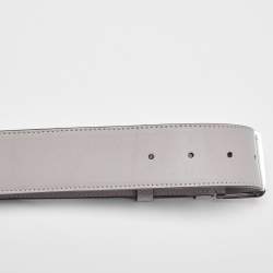 Pre Owned Dior Grey Cannage Leather Nappy Diaper Bag