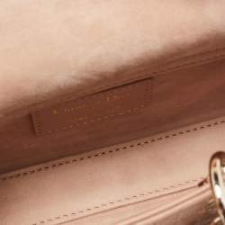 Pre Owned Dior Pink Cannage Leather Micro Lady D-Joy Tote