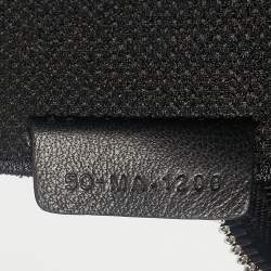 Pre Owned Dior Black Canvas Embroidered DiorTravel Vanity Case