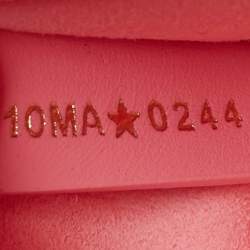 Pre Owned Dior Pink Cannage Leather Micro Lady D-Joy Tote