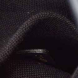 Pre Owned Dior Blue/Beige Oblique Canvas and Leather Medium C'est Dior Bag