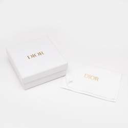 Dior Gold Cannage Leather 30 Montaigne Card Holder