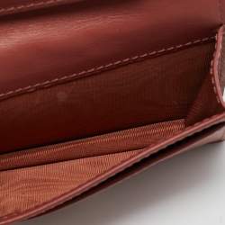 مملوكة مسبقًا حامل بطاقات ليدي ديور جلد براءات كاناج أسود ديور