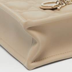 مملوكة مسبقًا Dior Book Mini Beige Cannage Leather Tote