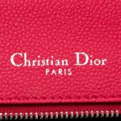 Pre Owned Dior Red Leather Large Diorama Flap Shoulder bag