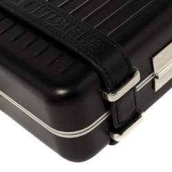 Pre Owned Dior x Rimowa Black Aluminium Personal Clutch