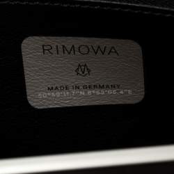 Pre Owned Dior x Rimowa Black Aluminium Personal Clutch