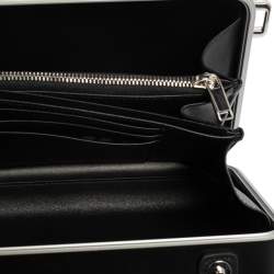 Pre Owned حقيبة كلتش ديور x ريموا ألمونيوم برسونال سوداء