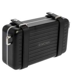 Pre Owned حقيبة كلتش ديور x ريموا ألمونيوم برسونال سوداء