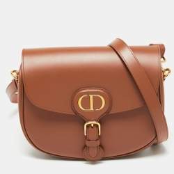 Dior Bobby Bag Medium Beige in Calfskin Leather with Gold-tone - US
