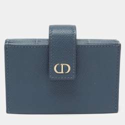 Dior Beige Ultramatte Cannage Leather Lady Dior 5 Gusset Card