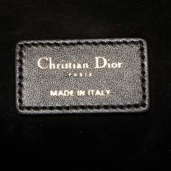 Dior Black Archicannage Leather Medium Essential Tote