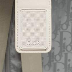 Dior X Rimowa Grey Oblique Aluminum 4 Wheel Cabin Suitcase
