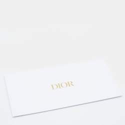 Pre Owned Dior Sage Green Macrocannage Leather Small Diortravel Nomad Pouch