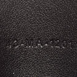 Dior Black Cannage Leather Caro Zipped Chain Pouch