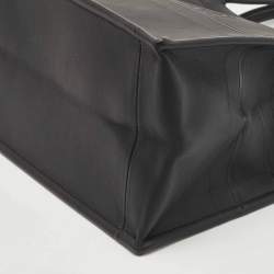 Pre Owned Dior Black Leather Medium Book Tote