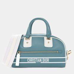 True-to-ORIGINAL] Christian Dior Medium Dior Book Tote Bag Blue For Women  14in/36cm CD M1296ZRIW_M928 - Clothingta