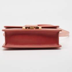 Pre Owned Dior Pink Ombre Leather 30 Montaigne Shoulder Bag