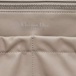 Dior Beige/Lilac Canvas and Leather Nappy Suitcase