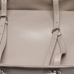 Dior Beige/Lilac Canvas and Leather Nappy Suitcase