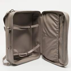 Dior Beige/Lilac Canvas and Leather Nappy Suitcase