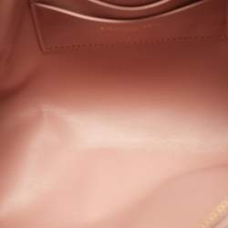 Dior Pink Cannage Leather Large Caro D-Every Pouch