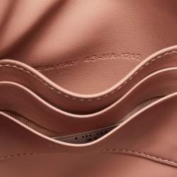 Dior Pink Cannage Leather Large Caro D-Every Pouch