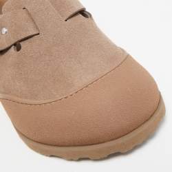 DIOR x Birkenstock Two Tone Suede and Nubuck Tokio Slingback Sandals Size 39