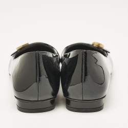 Dior Black Patent Leather C'est Ballet Flats Size 39