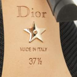 Dior Black Canvas J'Adior Pumps Size 37.5