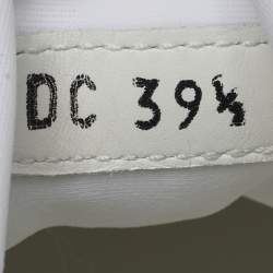 Pre Owned Dior Multicolor Neoprene and PVC D-Connect Sneakers Size 39.5