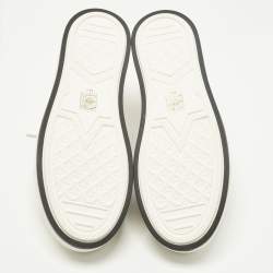 Pre Owned حذاء مولات ديور والك نيفي بلو قطني و شيرلينغ مقاس 39