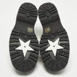 Pre Owned حذاء ديربي جلد أسود ديور مقاس 38.5