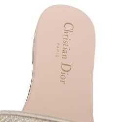 مملوكة مسبقًا صندل ديور سليب أون كانفاس بيج 