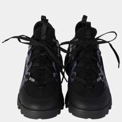 Pre Owned Dior Wmns Black Technical Fabric D-Connect Sneaker Size EU 39