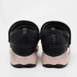 Dior Black Mesh and Nylon Fusion Sneakers Size 39.5