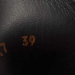 Dior Black Leather Wildior Boots Size 39