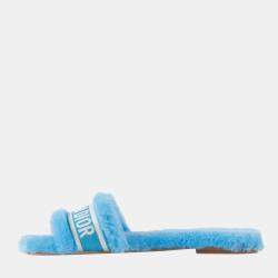 Dioract Sandal Deep Blue Lambskin